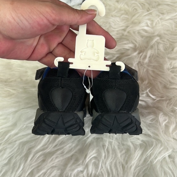 Gap Gray/Blue/Black Slip on Toddler Boys Sneakers Size 9 - Picture 7 of 14